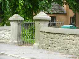 Wrought Iron Gates at St. Peter's, Byers Green July 2016